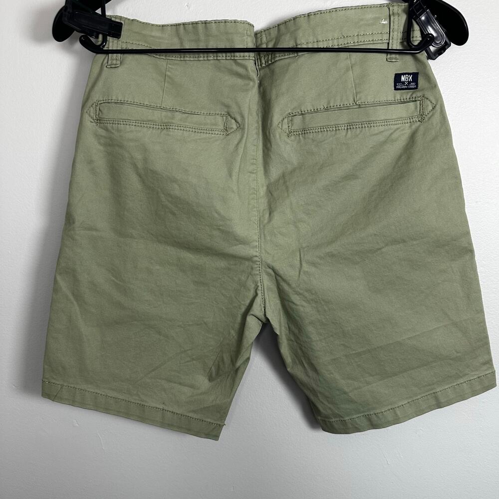 MBX Premium Denim Khaki Shorts 30” - Picture 5 of 5